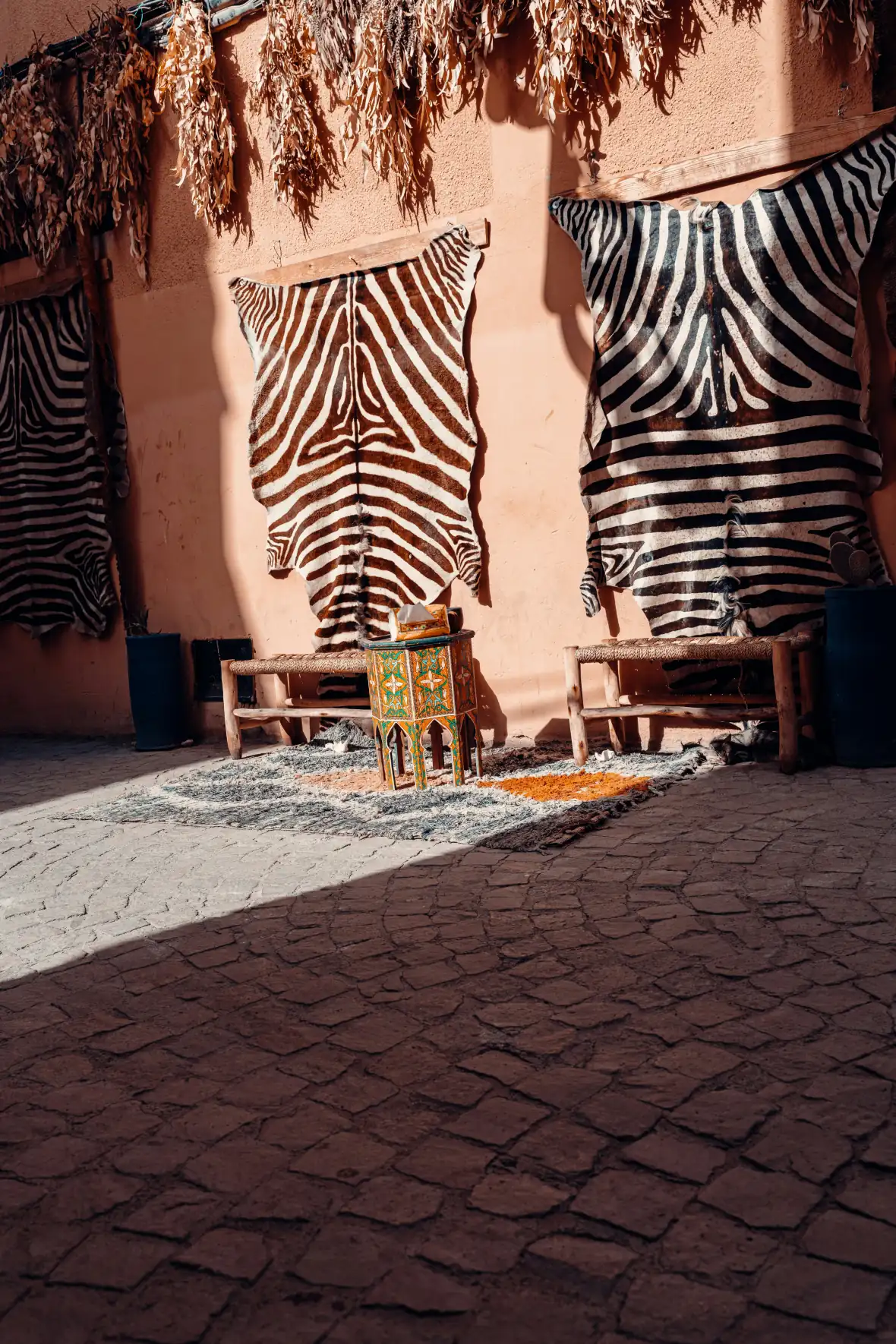 Craft moment in Morocco