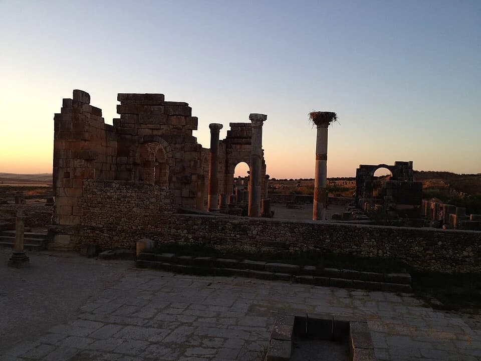 Volubilis and Moulay Idriss in Morocco