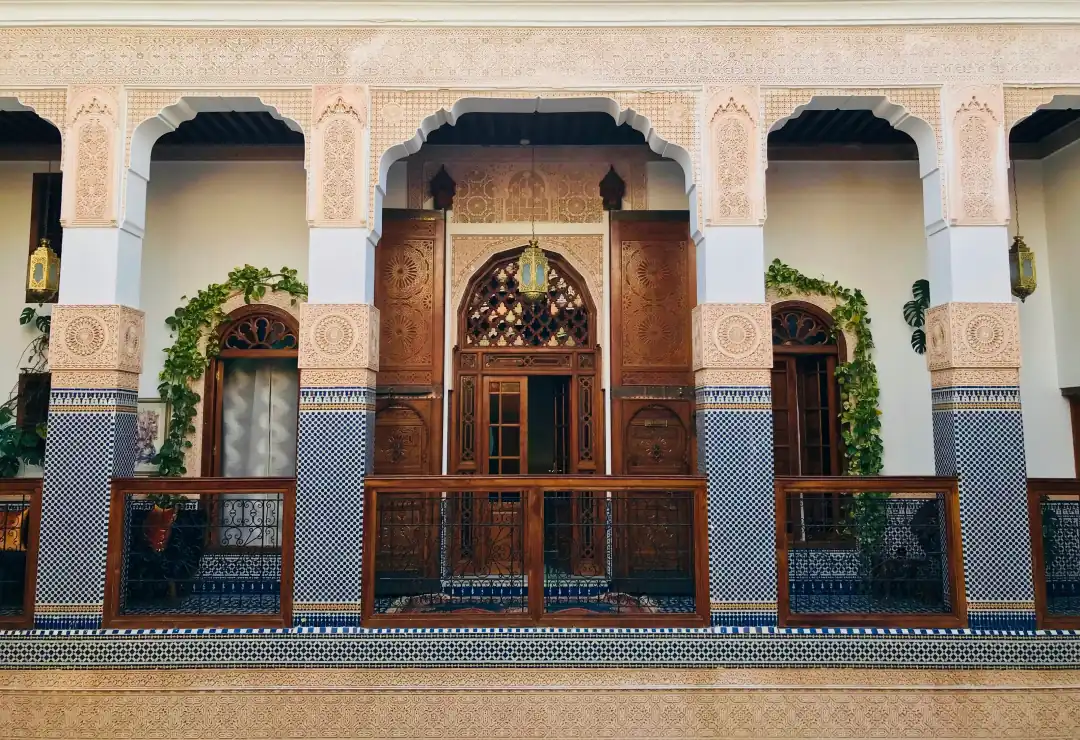 Arrival in Fez in Morocco