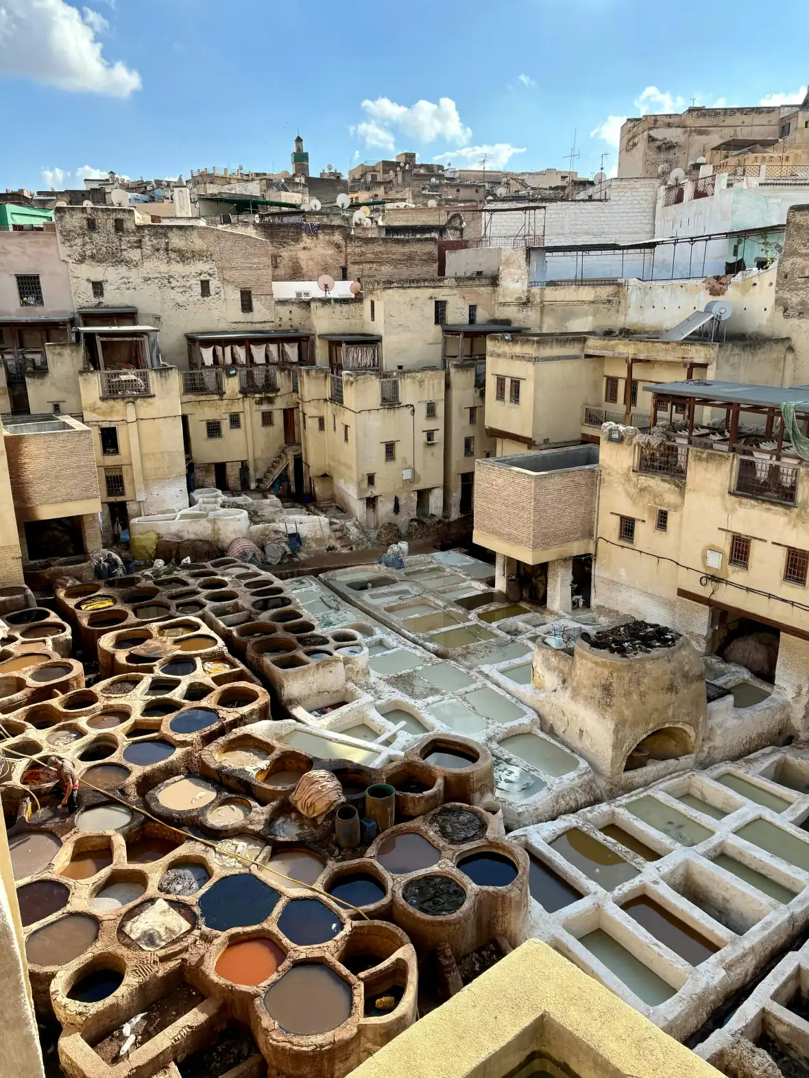 Tanneries and leather in Morocco