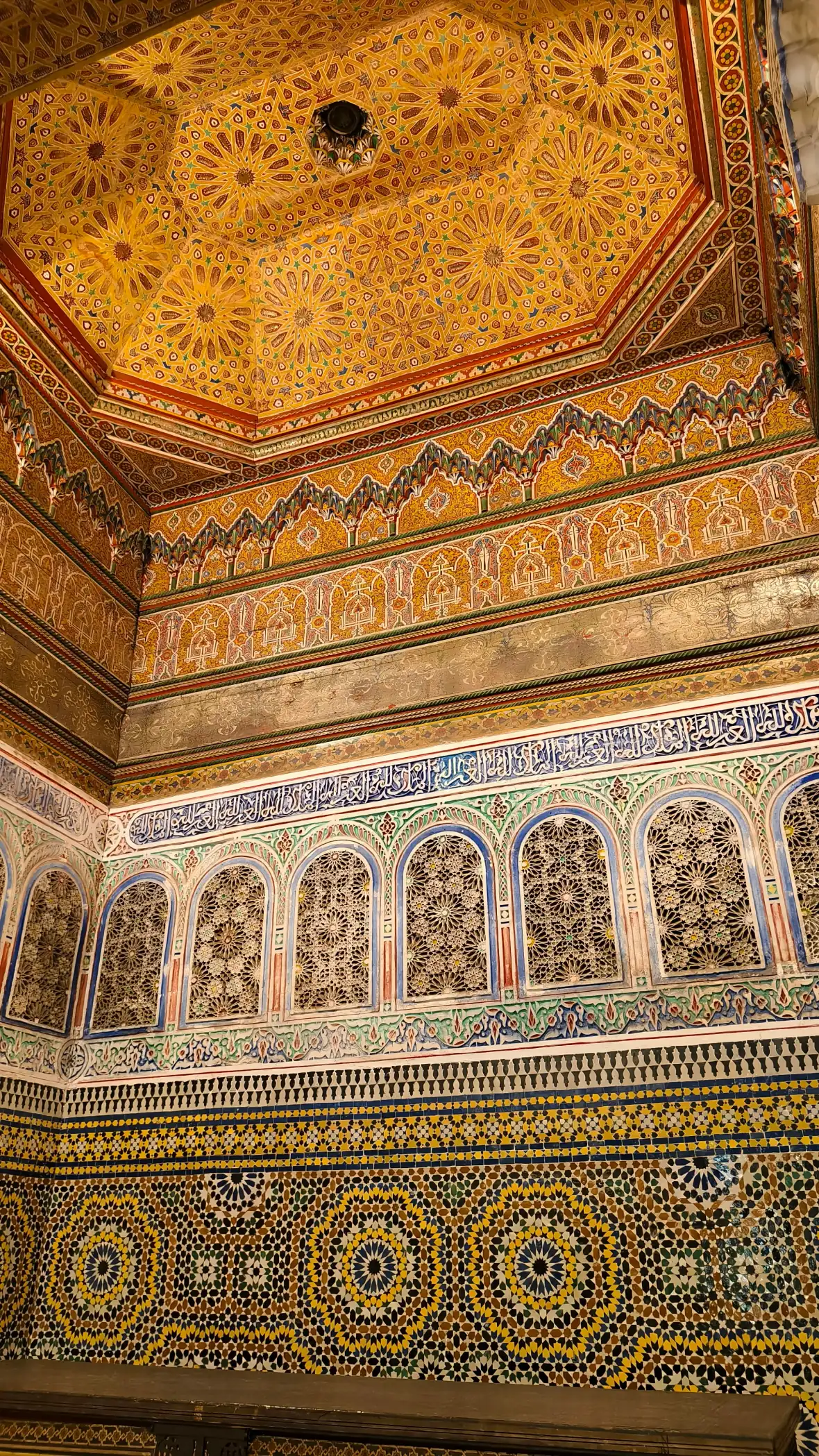 Zellij moment in Morocco